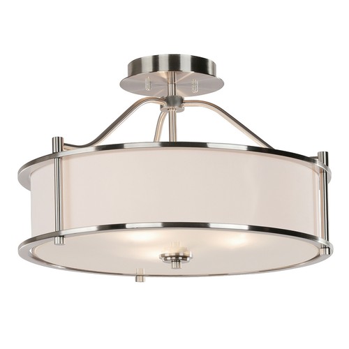 Semi flush mount ceiling light - flush,