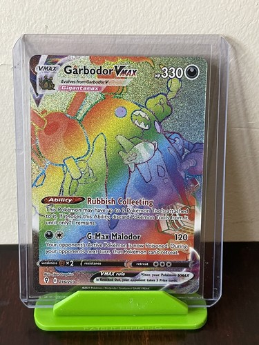 Garbodor vmax rainbow secret - vmax,