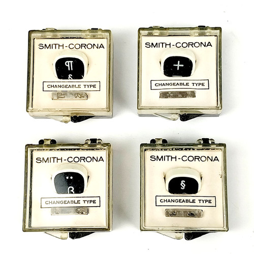 Vintage 4pc lot - smith, corona