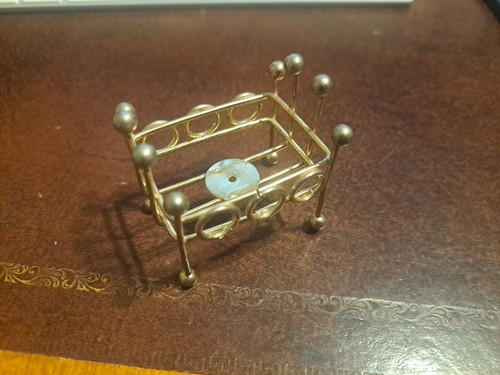 Vintage miniature brass - brass, tone