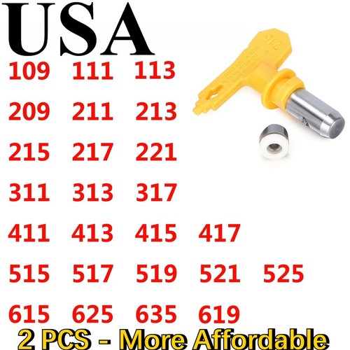 Airless spray gun tips - spray,