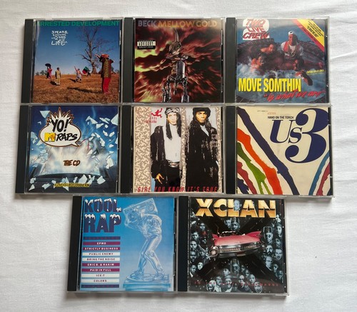 Vintage hip hop rap lot - rap, cd