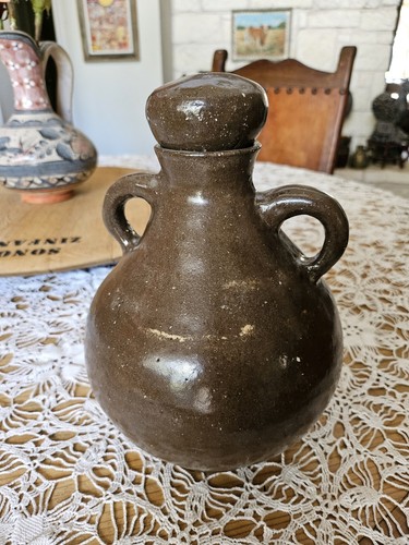 Antique salt glaze hand thrown - glaze,
