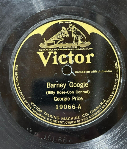 Georgie price barney google - -,