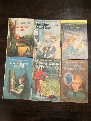 Nancy drew vtg book lot - book, 6