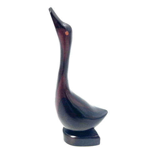 Hand carved small wooden duck - carved,