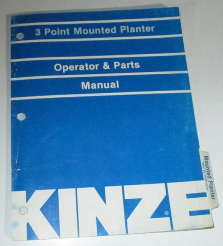 Kinze point mounted - 3-point,