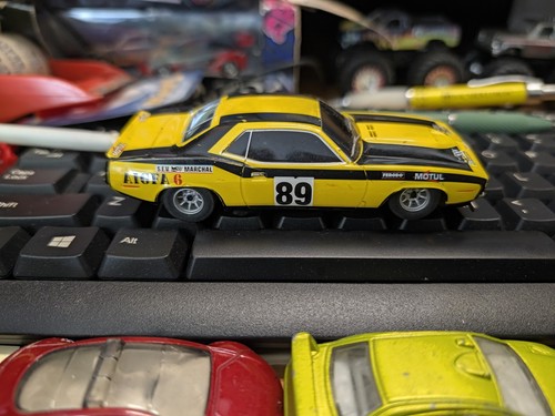 Scx plymouth aar cuda yellow - scx,
