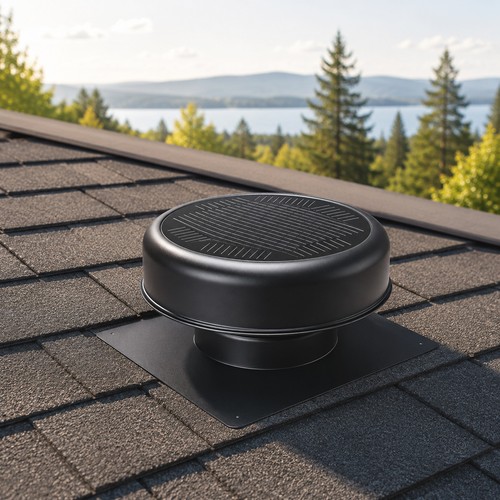 Black 30w flush mount - 12",