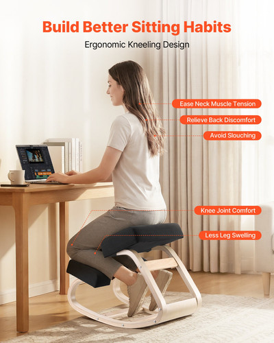 Ergonomic wooden kneeling - ergonomic,