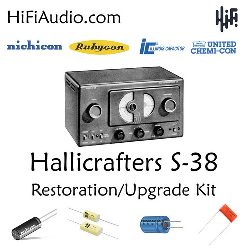Hallicrafters radio - s-38,