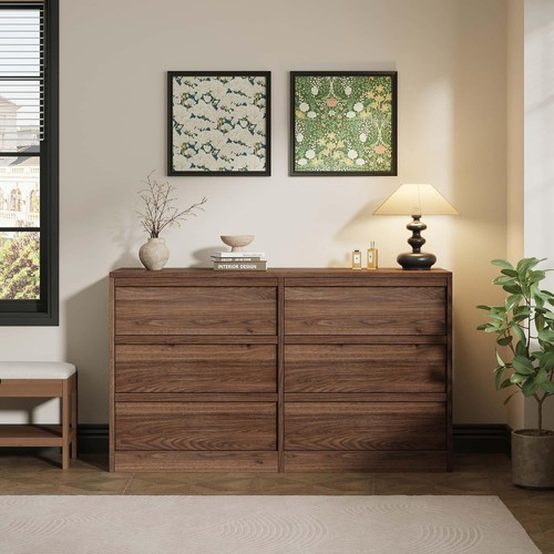 7in drawer dresser wood - dresser,