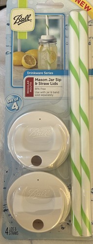 Set ball mason jar sip - set,