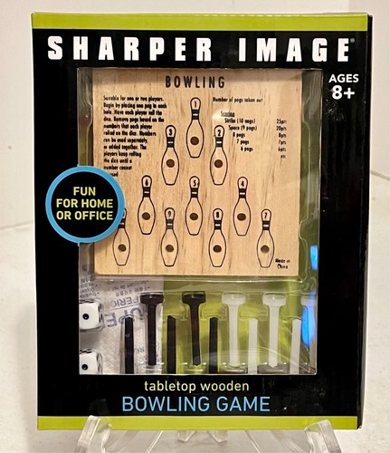 Sharper image tabletop wooden - image,