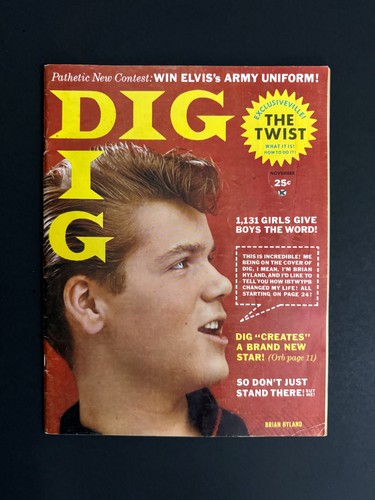 Dig magazine november 1960 - november,