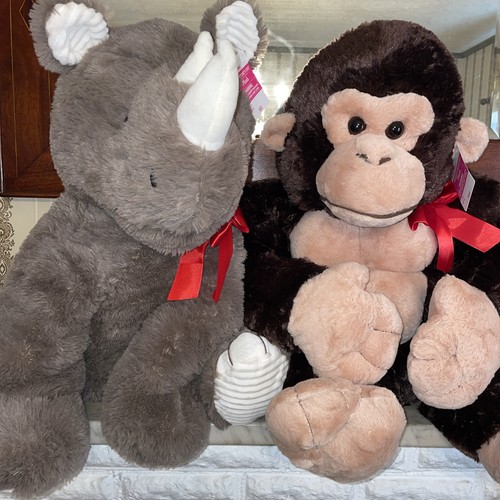 Giant plush stuffed rhino - 2!,