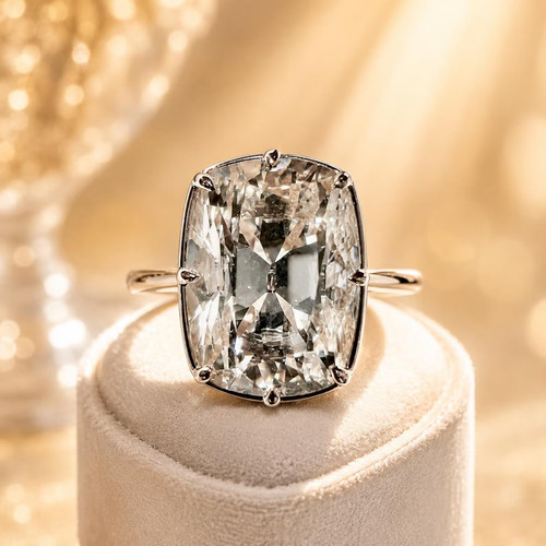 5ct elongated cushion cut - 5ct,