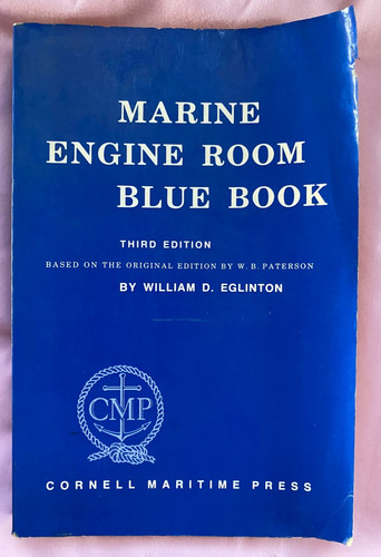 Marine engine room blue - marine,