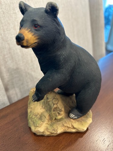 Vintage lefton black - vintage, bear