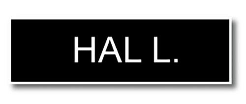 Hal happy gilmore - l, name