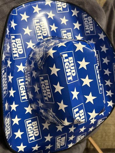 Bud light cowboy hat beer - beer, box