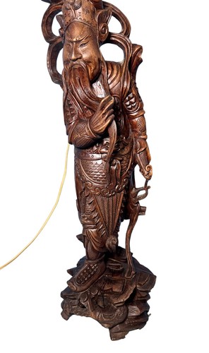 Vintage chinese wood - chinese, 25”