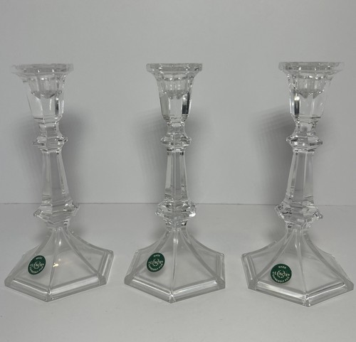 Lenox crystal candlesticks - crystal,