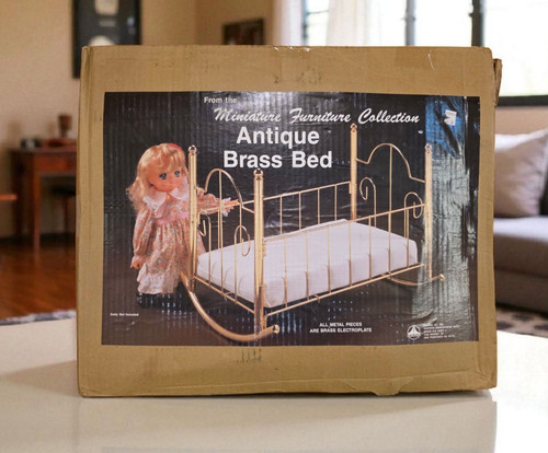 Antique brass bed for - brass,