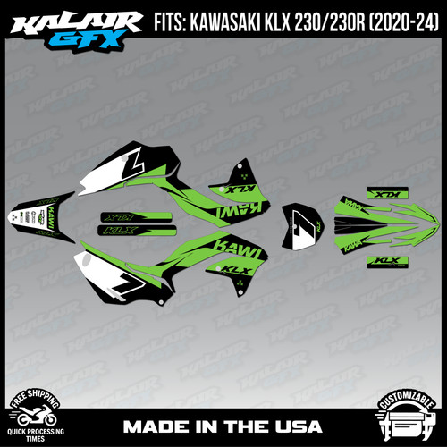 Graphics kit for kawasaki - kit,