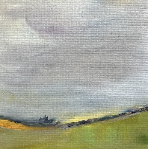 Original painting rainy - -,