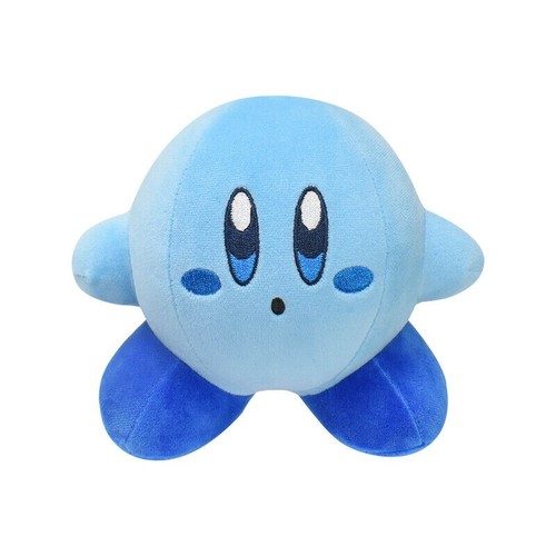 Blue kirby plush stuffed - blue,