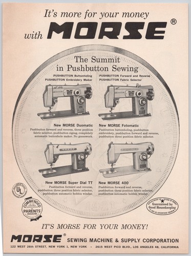 Morse sewing machine supply - morse,