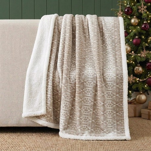 Eddie bauer sherpa throw - sherpa,