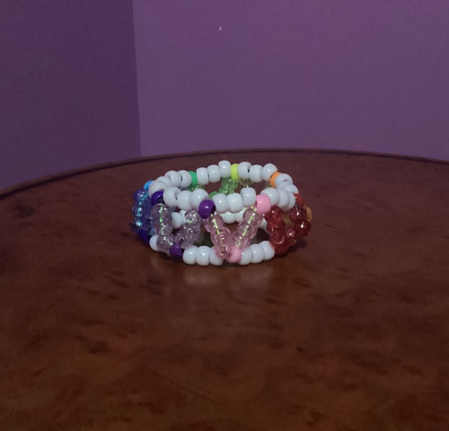 Newly made beaded - made,