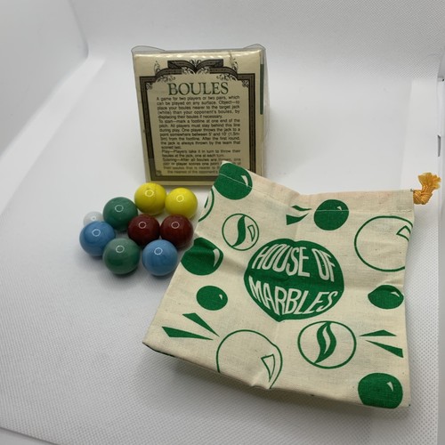 Vintage petanque boules set - vintage,