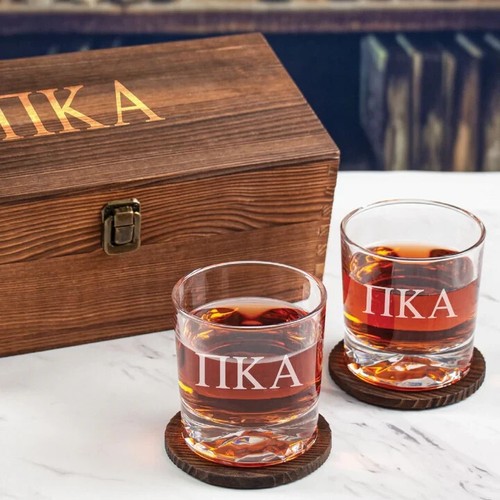 Beta phi custom engraved - pi,