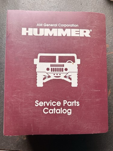 2000 hummer parts catalog - 2000, h1