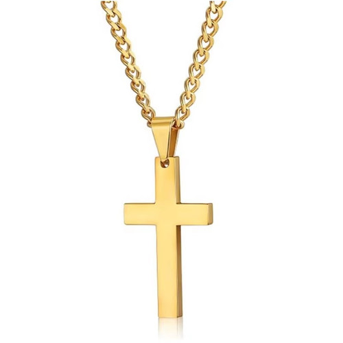 Men cross pendant - men's,