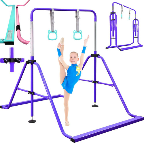 Folding gymnastics bar - gymnastics,