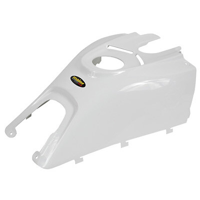 Maier gas tank cover white - gas,