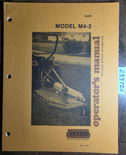 Woods billy goat rotary - m4-2,