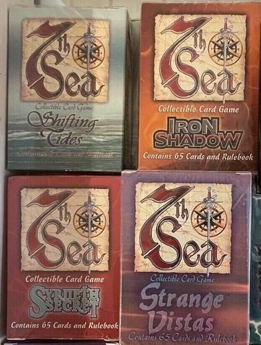 7th sea ccg starter decks - sea,