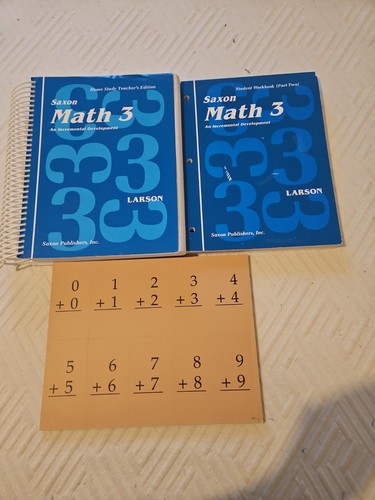 Saxon math larson pc - larson, 3