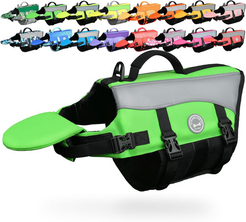 Dog life vest front float - dog,