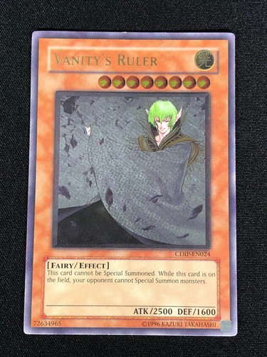 Yugioh vanity ruler - yugioh, vanity's