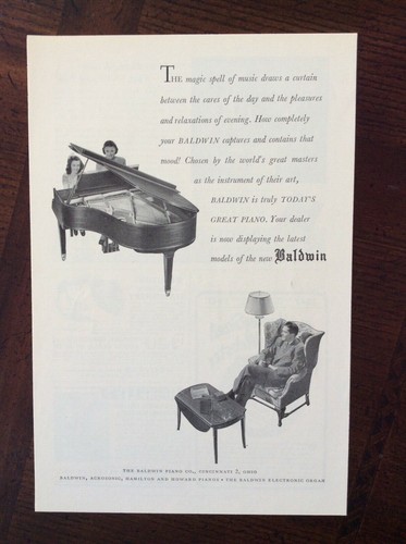 1947 vintage original print - , ad
