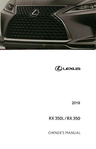 2019 lexus 350 350l owners - rx, 350,