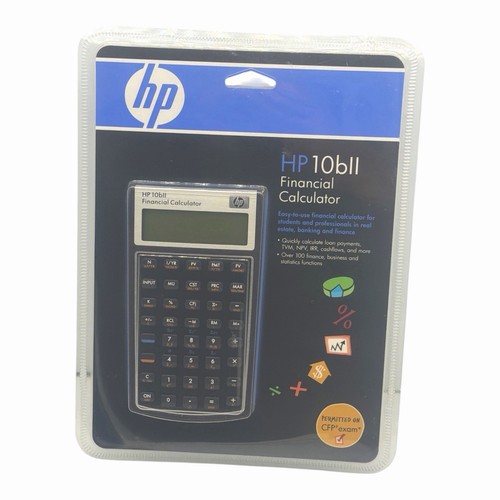 10bii financial calculator - hp,