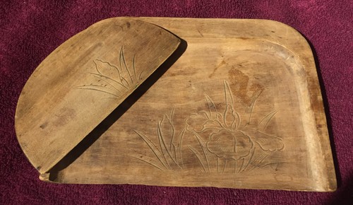 Vintage japanese carved wood - vintage,