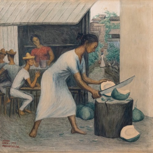 1937 alfredo zalce signed - alfredo,